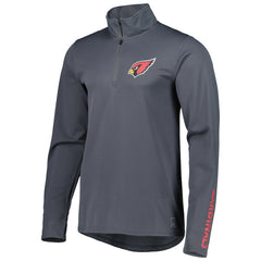 Arizona Cardinals MSX by Michael Strahan Half-Zip Pullover Charcoal | NFL
