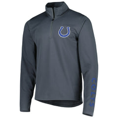 Indianapolis Colts MSX by Michael Strahan Half-Zip Pullover Charcoal | NFL
