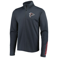 Atlanta Falcons MSX by Michael Strahan Half-Zip Pullover Charcoal | NFL