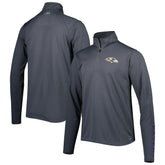 Baltimore Ravens MSX by Michael Strahan Half-Zip Pullover Charcoal | NFL