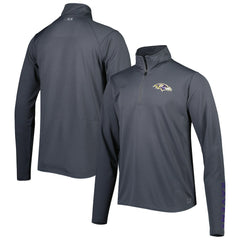 Baltimore Ravens MSX by Michael Strahan Half-Zip Pullover Charcoal | NFL