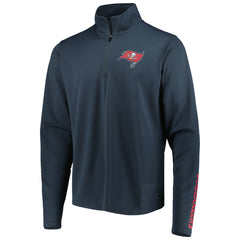 Tampa Bay Buccaneers MSX by Michael Strahan Half-Zip Pullover Charcoal | NFL