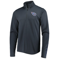 Tennessee Titans MSX by Michael Strahan Half-Zip Pullover Charcoal | NFL