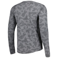 Las Vegas Raiders MSX by Michael Strahan Performance Camo Long Sleeve T-Shirt Black | NFL