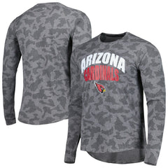 Arizona Cardinals MSX by Michael Strahan Performance Camo Long Sleeve T-Shirt Gray | NFL