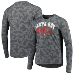Tampa Bay Buccaneers MSX by Michael Strahan Performance Camo Long Sleeve T-Shirt Gray | NFL