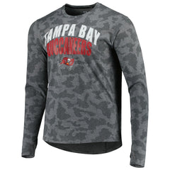 Tampa Bay Buccaneers MSX by Michael Strahan Performance Camo Long Sleeve T-Shirt Gray | NFL