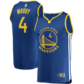 Moses Moody Golden State Warriors Fast Break Replica Jersey Icon Editi- Royal - NBA