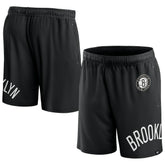 Brooklyn Nets Free Throw Mesh Shorts Black - NBA