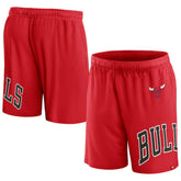 Chicago Bulls Free Throw Mesh Shorts Red - NBA