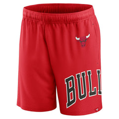 Chicago Bulls Free Throw Mesh Shorts Red - NBA