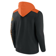 Phoenix Suns Skyhook Colorblock Full-Zip Hoodie Black/Orange - NBA