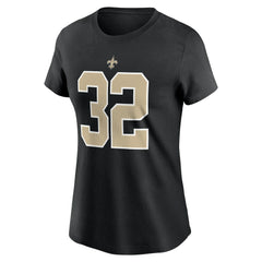 Tyrann Mathieu New Orleans Saints Women's Player Name & Number T-Shirt Black | Nike for Sale