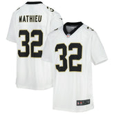 Tyrann Mathieu New Orleans Saints Youth Game Jersey White | Nike for Sale
