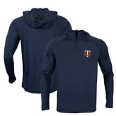 Minnesota Twins Levelwear Zander Insignia Core Quarter-Zip Pullover Hoodie - MLB