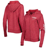 Arizona Cardinals New Era Women's Reverse Full-Zip Hoodie Cardinal | NFL