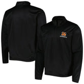 Cincinnati Bengals Dunbrooke All-Star Tech Quarter-Zip Top Black | NFL