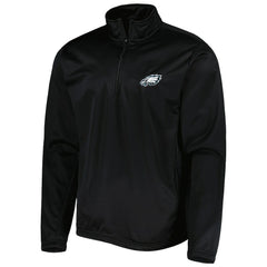 Philadelphia Eagles Dunbrooke All-Star Tech Quarter-Zip Top Black | NFL