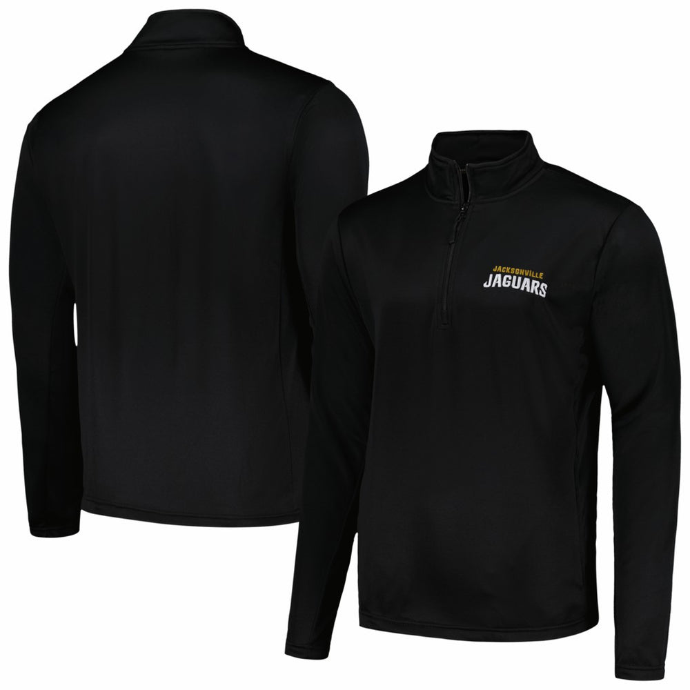 Jacksonville Jaguars Dunbrooke All-Star Tech Quarter-Zip Top Black | NFL
