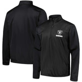 Las Vegas Raiders Dunbrooke All-Star Tech Quarter-Zip Top Black | NFL