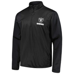 Las Vegas Raiders Dunbrooke All-Star Tech Quarter-Zip Top Black | NFL