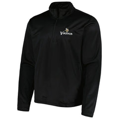 Minnesota Vikings Dunbrooke All-Star Tech Quarter-Zip Top Black | NFL