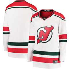 New Jersey Devils Fanatics Women's Alternate Breakaway Jersey - White - NHL