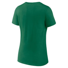 Dallas Cowboys Women's Lucky Celtic V-Neck T-Shirt Green | Fanatics