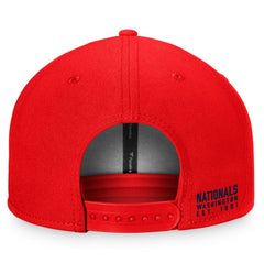 Washington Nationals Fanatics Fundamental Shadow Snapback Hat - MLB