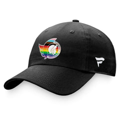 Ottawa Senators Fanatics Team Logo Pride Adjustable Hat - Black - NHL