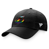 Tampa Bay Lightning Fanatics Team Logo Pride Adjustable Hat - Black - NHL