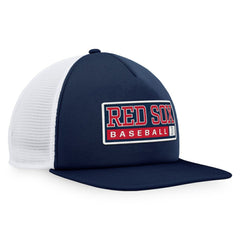 Boston Red Sox Majestic Foam Trucker Snapback Hat - MLB