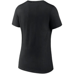 Boston Celtics Women's Hometown Collection 617 V-Neck T-Shirt Black - NBA
