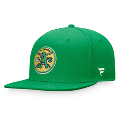Athletics Fanatics Cooperstown Collection Core Snapback Hat - MLB