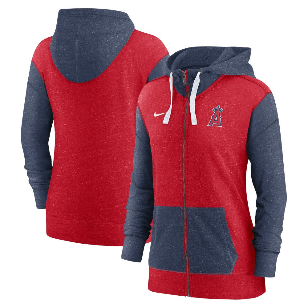 Los Angeles Angels Nike Women's Full-Zip Hoodie - MLB