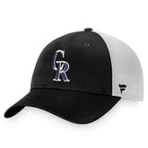 Colorado Rockies Fanatics Cooperstown Collection Core Trucker Snapback Hat - MLB
