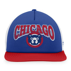 Chicago Cubs Fanatics Heritage Foam Front Trucker Snapback Hat - MLB
