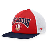 St. Louis Cardinals Fanatics Heritage Foam Front Trucker Snapback Hat - MLB
