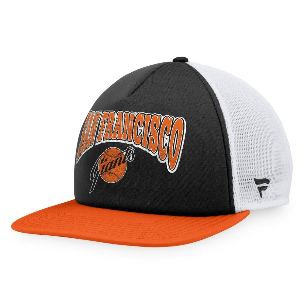 San Francisco Giants Fanatics Heritage Foam Front Trucker Snapback Hat - MLB