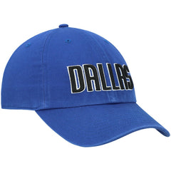 Dallas Mavericks '47 Clean Up Wordmark Adjustable Hat Royal - NBA