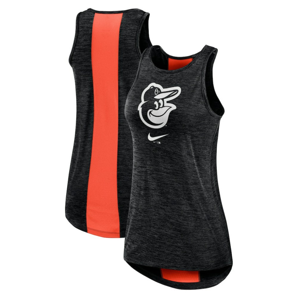 Baltimore Orioles Nike Women's Right Mix High Neck Tank Top - MLB