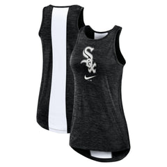 Chicago White Sox Nike Women's Dri-FIT Performance Right Mix High Neck Tank Top - MLB