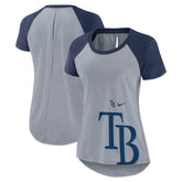Tampa Bay Rays Nike Women's Summer Breeze Raglan Fashion T-Shirt - MLB
