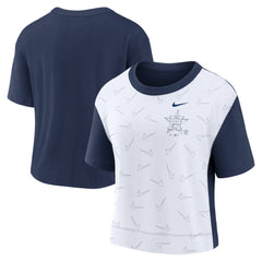 Houston Astros Nike Women's Line Up High Hip Fashion T-Shirt - MLB