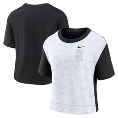 San Francisco Giants Nike Women's Line Up High Hip Fashion T-Shirt - MLB