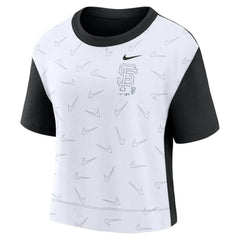 San Francisco Giants Nike Women's Line Up High Hip Fashion T-Shirt - MLB