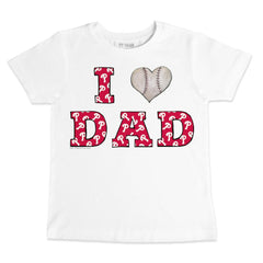 Philadelphia Phillies Tiny Turnip Youth I Love Dad T-Shirt - MLB