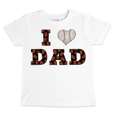 San Francisco Giants Tiny Turnip Youth I Love Dad T-Shirt - MLB
