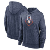 Houston Astros Nike Women's Diamond Icon Gym Vintage Lightweight Hooded Top - MLB