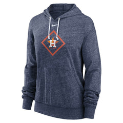 Houston Astros Nike Women's Diamond Icon Gym Vintage Lightweight Hooded Top - MLB